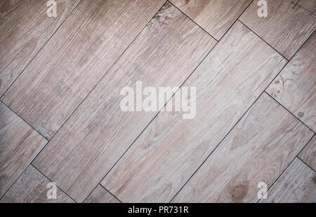 Piastrellate wood board - pavimento in parquet piastrelle / laminato Foto Stock
