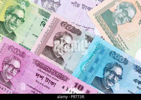 Il denaro del Bangladesh, un background aziendale Foto Stock