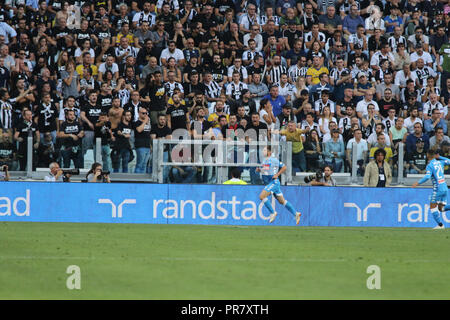 Torino, Italia. Settembre 29, 2018 - Nella foto:.29 Settembre a allianz stadium di Torino la Juventus beat Napoli 3 a 1. Credito: Fabio Sasso/ZUMA filo/Alamy Live News Foto Stock