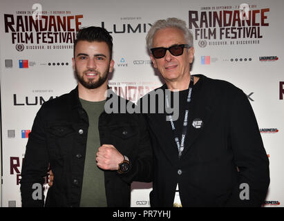 Londra, Regno Unito. 29 settembre 2018. Premiere mondiale del Team Khan - Raindance Film Festival 2018 a Vue Cinema - Piccadilly, Londra, Regno Unito. 29 settembre 2018. Credito: Picture Capital/Alamy Live News Foto Stock