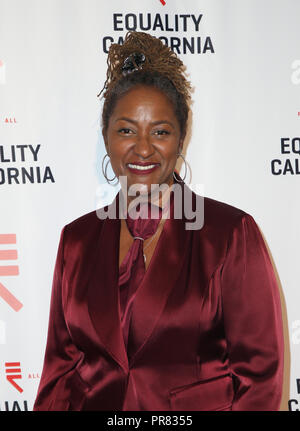Los Angeles, Ca, Stati Uniti d'America. 29Sep, 2018. Holly Mitchell, a parità California 2018 Los Angeles la parità dei premi al JW Marriott Los Angeles in L.A. Vive a Los Angeles California il 29 settembre 2018. Credito: Faye Sadou/media/punzone Alamy Live News Foto Stock