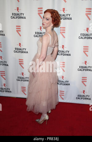 Los Angeles, Ca, Stati Uniti d'America. 29Sep, 2018. Kathy Griffin, a parità California 2018 Los Angeles la parità dei premi al JW Marriott Los Angeles in L.A. Vive a Los Angeles California il 29 settembre 2018. Credito: Faye Sadou/media/punzone Alamy Live News Foto Stock