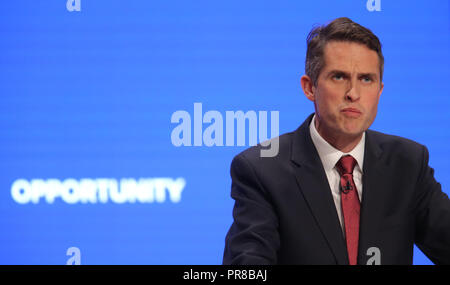 GAVIN WILLIAMSON MP 2018 Foto Stock