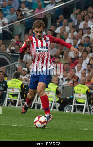 Madrid, Spagna. 29Sep, 2018. Griezmann. Credito: Jorge Gonzalez/Pacific Press/Alamy Live News Foto Stock