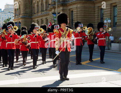 Cambio della Guardia, Ottawa, Ontario, Canada Foto Stock