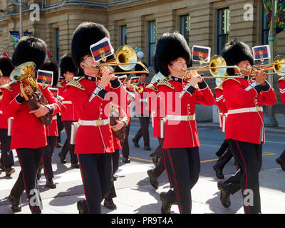 Cambio della Guardia, Ottawa, Ontario, Canada Foto Stock