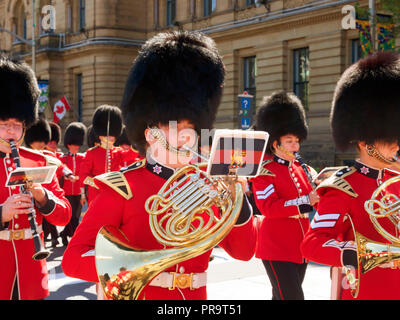 Cambio della Guardia, Ottawa, Ontario, Canada Foto Stock