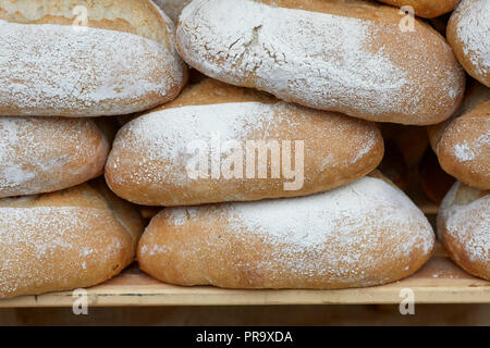 Manchester Sourdough pagnotta di pane Foto Stock