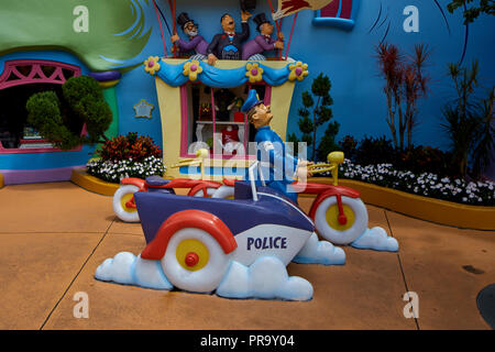 Seuss Landing Dr Seuss terreni in Universal Studios Orlando Foto Stock