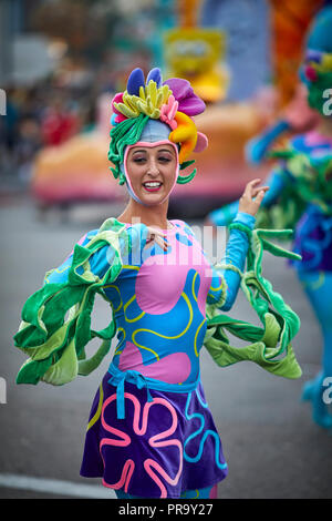 Parade presso gli Universal Studios Orlando Foto Stock