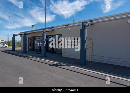 Bathurst Aeroporto aperto nel 1942 prendendo un eccesso di aeromobile da Richmond Air Force Base, oggi è utilizzato dalle amministrazioni regionali Air Express e corsari locale Foto Stock