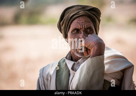 Ritratto del popolo africano Foto Stock