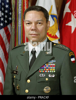 General Colin Powell ritratto (scoperta) Foto Stock