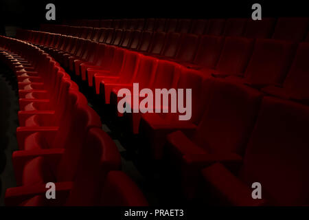 Movie Theater in Svizzera. Foto Stock