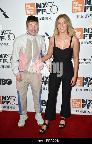 Barry Keoghan presso gli arrivi per il favorito di Premiere presso il New York Film Festival apertura notturna, Alice Tully Hall presso il Lincoln Center di New York, NY Settembre 28, 2018. Foto di: Kristin Callahan/Everett Collection Foto Stock