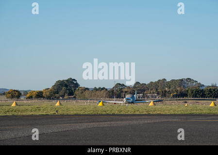 Arancione Aeroporto Regionale si trova nella zona centrale di alpeggi regione del Nuovo Galles del Sud tra la città di Orange e la città di Blayney in Australia Foto Stock