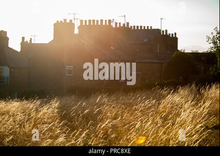 La collina a Harrow sulla collina con un grande prato, un pieceful parte di Londra Foto Stock