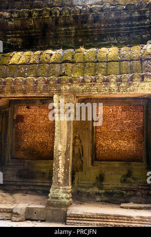 Unesco World Heritage Site di Ankor Thom, Siem Reap, Cambogia Foto Stock