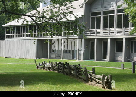 Peaks of Otter Lodge in Virginia Blue Ridge Mountains, Stati Uniti Foto Stock