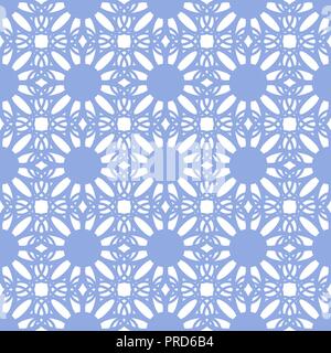 Floral seamless pattern di colore blu Illustrazione Vettoriale