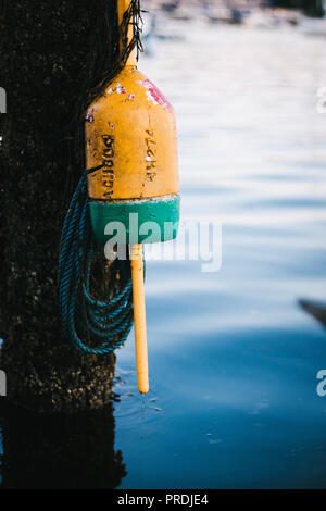 Boothbay Harbor boa Foto Stock