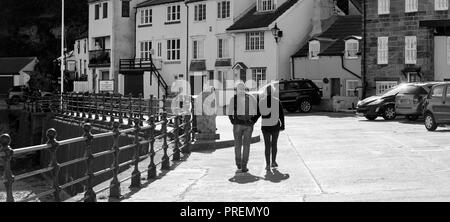 Il villaggio storico di Staithies, North Yorkshire coast , North East England, Regno Unito Foto Stock