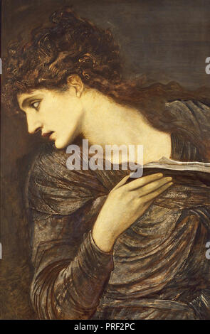 Burne-Jones Edward Coley - Testa di Nimue Foto Stock