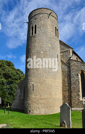 La Chiesa di San Pietro, Snailwell, Cambridgeshire, England, Regno Unito Foto Stock