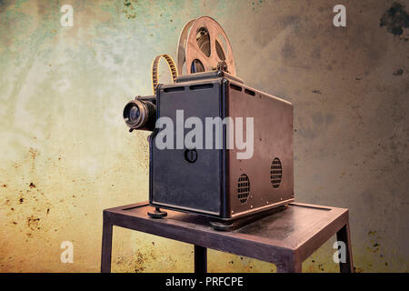 Vecchio filmato proyector da 1930 - 1940 Foto Stock