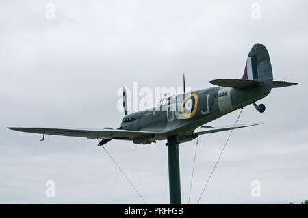 Intorno al Regno Unito - "Lytham St Annes RAF Fighter, bombardiere & Costiera Memoriale di comando". Foto Stock