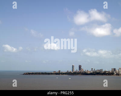 WALKESHWAR da Indian Express edificio, Nariman Point, Mumbai, India, Asia Foto Stock