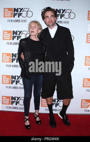 Ottobre 02, 2018 Claire Denis, Robert Pattinson frequentare la cinquantaseiesima New York Film Festival presenta Premiere di High Life a Alice Tully Hall, Lincoln Center di New York Ottobre 02, 2018 Credit:RW/MediaPunch Foto Stock