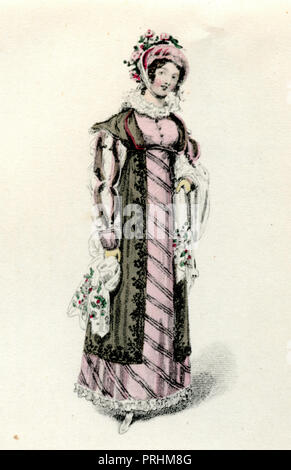 Moda femminile circa 1816, da La Belle Assemblé, London, 1816, 1925 Foto Stock
