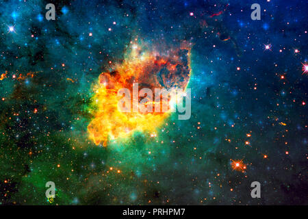 Carina Nebula nello spazio esterno. Foto Stock