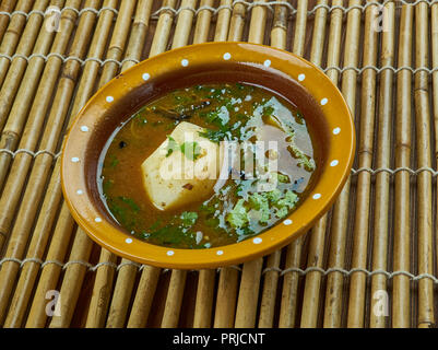 Kurma, Aloo - patate indiano, per rendere Andhra style Quick Curry di patate, Foto Stock