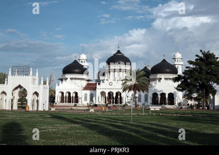 Baiturrahman grande moschea post Dicembre 26, 2004 il terremoto e lo tsunami a Banda Aceh e Sumatra, Indonesia Foto Stock