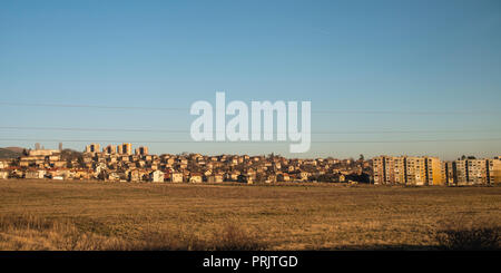 Dell era sovietica residenziali, Bulgaria Foto Stock