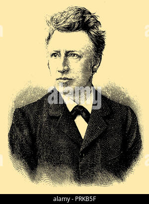 Van 't Hoff Jacobus Henricus (1852-1911), chimico olandese, Foto Stock