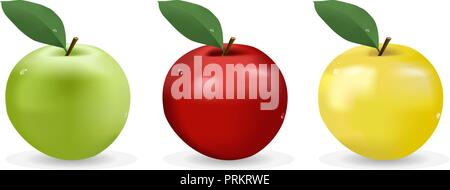 Mele Illustrazione Vettoriale