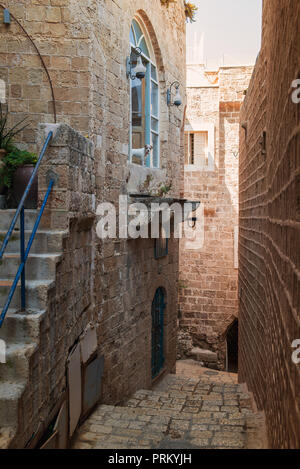 Il vecchio porto di Tel Aviv Foto Stock