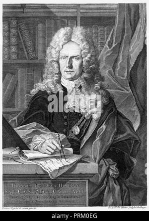 JOHANN BAPTIST HOMANN ((1664-1724) Tedesco geografo e cartografo Foto Stock