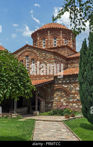 Vodoca medievale Monastero Saint Leontius vicino alla città di Strumica, Repubblica di Macedonia Foto Stock