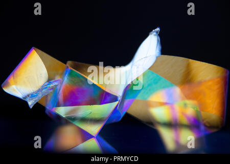 Polarizzazione incrociata Foto Stock