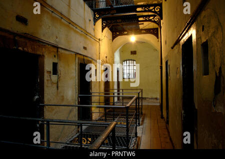 Cellule in Kilmainham Gaol, Dublino, Irlanda UE. Foto Stock