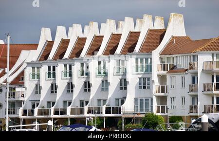 Moriconium Quay, Poole, Dorset Foto Stock