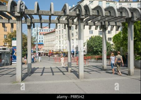 Wien, Fußgängerzone Favoriten - Vienna, area pedonale Foto Stock