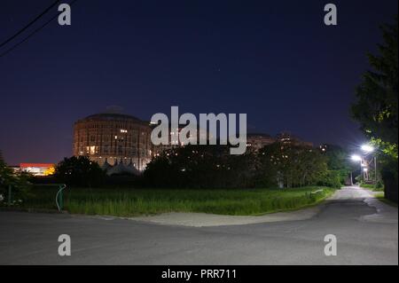 Wien, Gasometer Foto Stock
