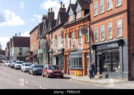 North Street, Midhurst, West Sussex, in Inghilterra, Regno Unito Foto Stock