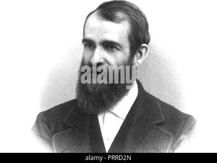 JAY GOULD (1836-1892) American railroad developer Foto Stock