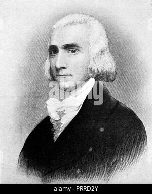 JOHN JACOB ASTOR (1763-1848) tedesco-americana dell'imprenditore e primo multi-milionario negli Stati Uniti. Foto Stock